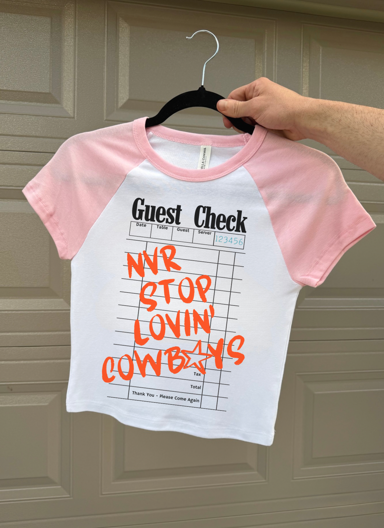 Nvr Stop Lovin’ Cowboys Baby Tee