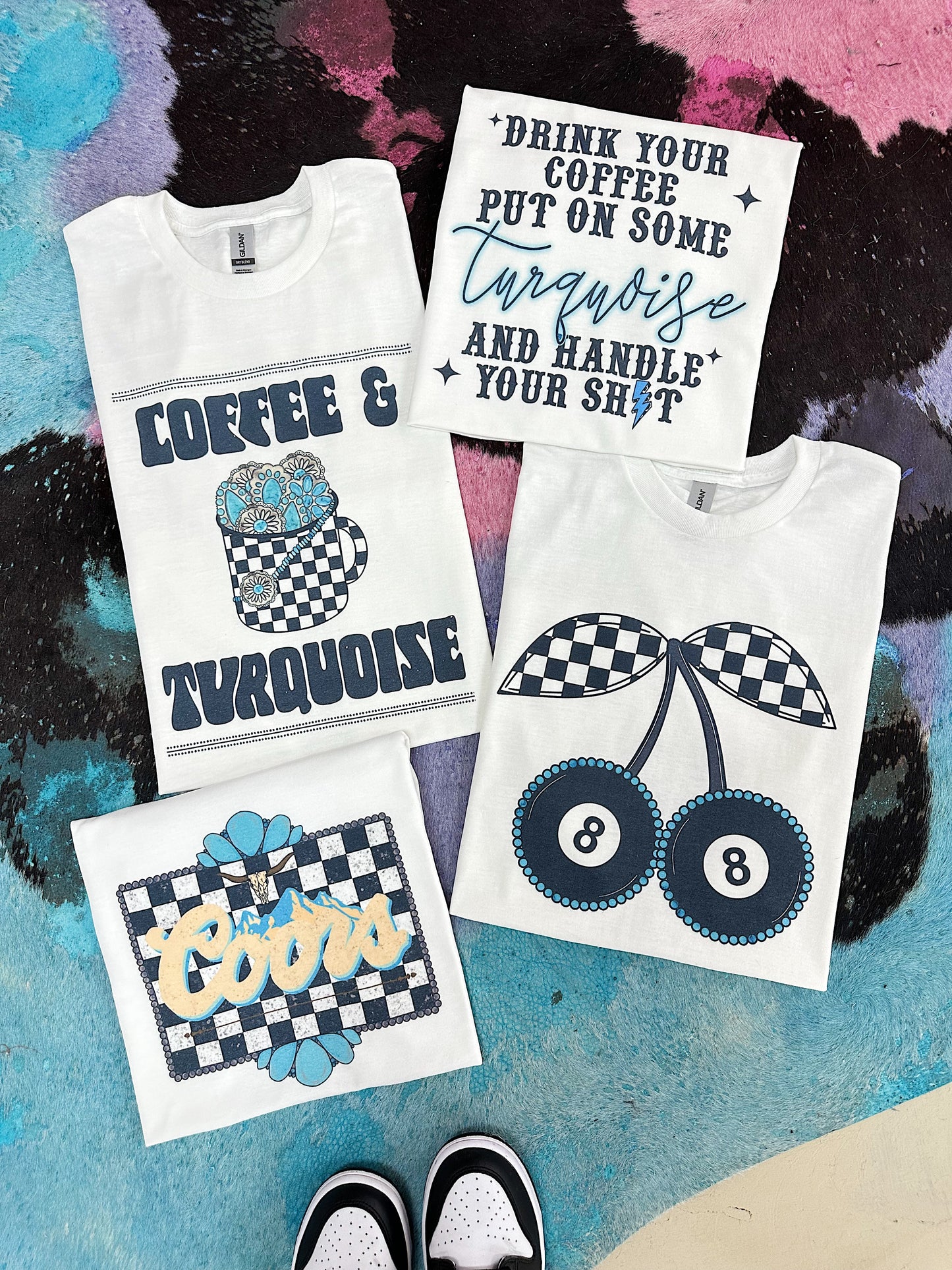 8 Ball Cherries TEE or CREWNECK