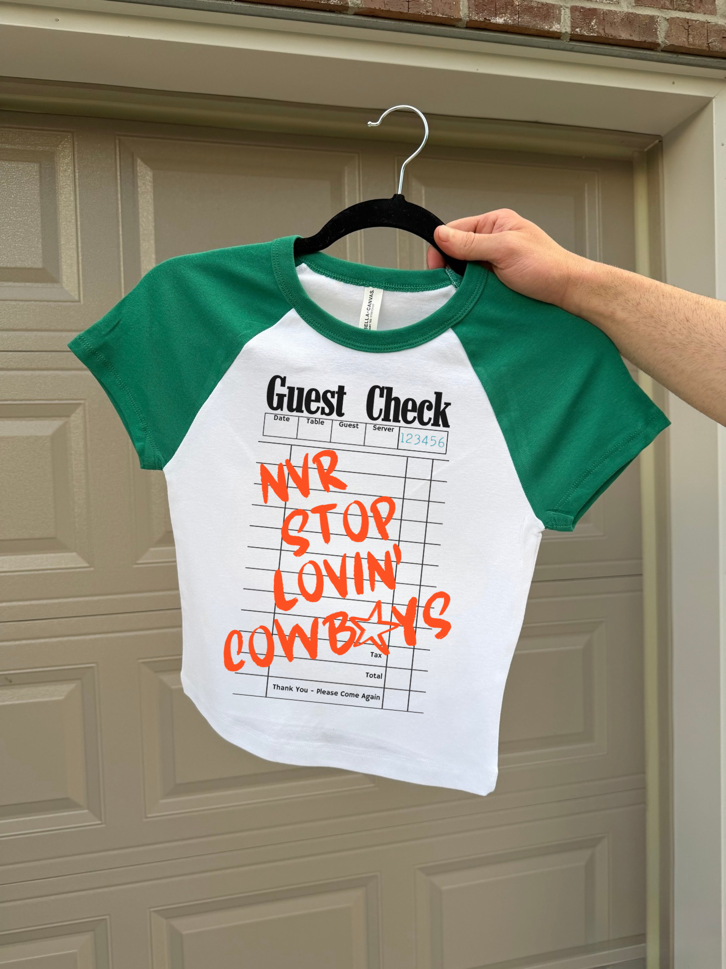 Nvr Stop Lovin’ Cowboys Baby Tee
