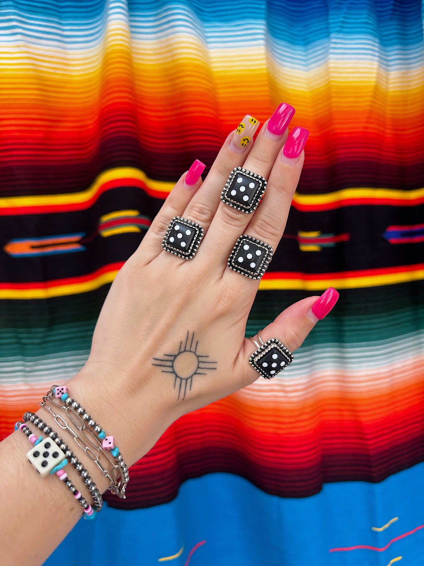 The Dice Ring (Black)