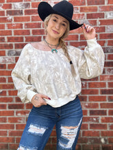 Load image into Gallery viewer, Camo Off The Shoulder Crew
