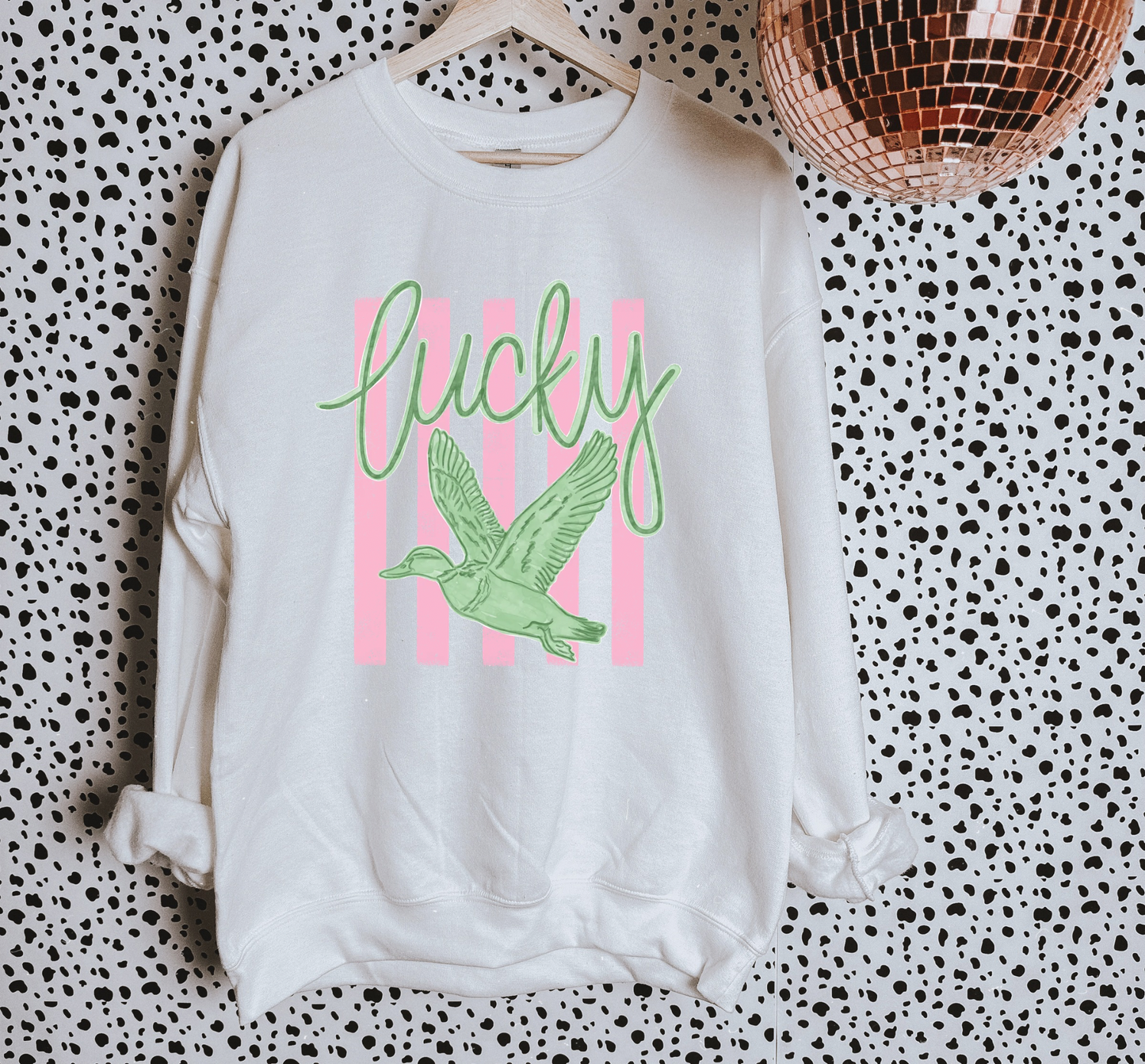 Lucky Duck TEE or CREWNECK