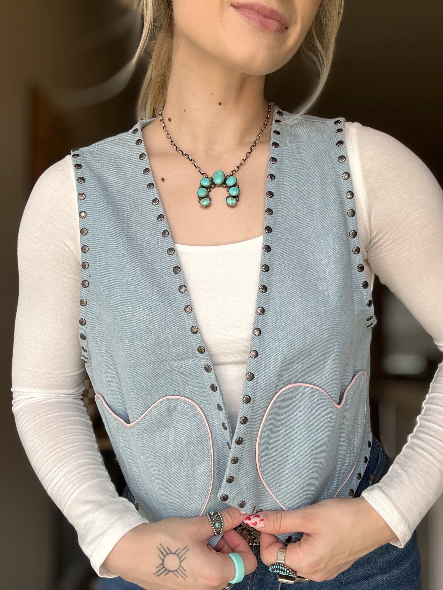 4 The Love Of Denim Vest
