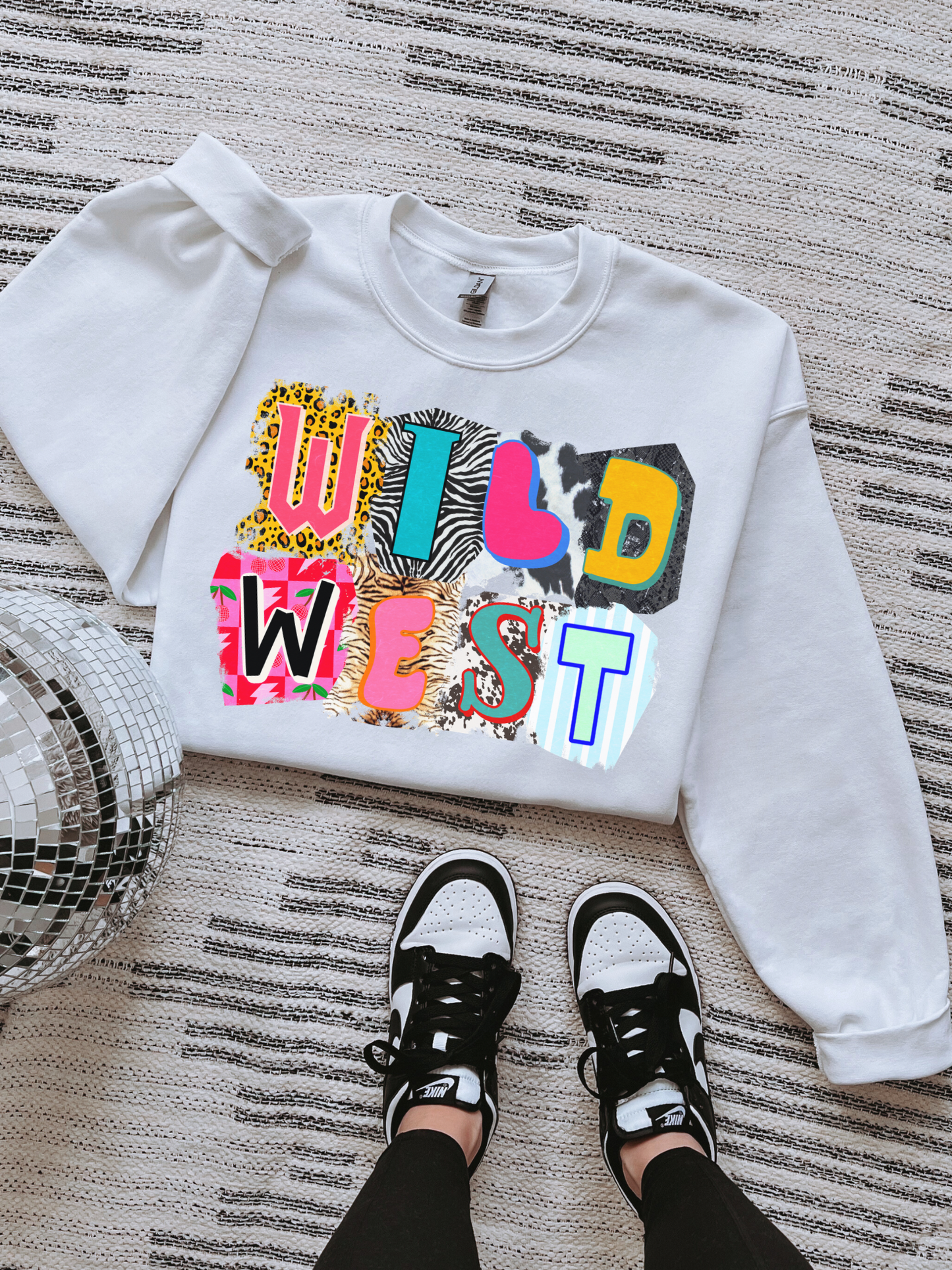 Wild West TEE or CREWNECK