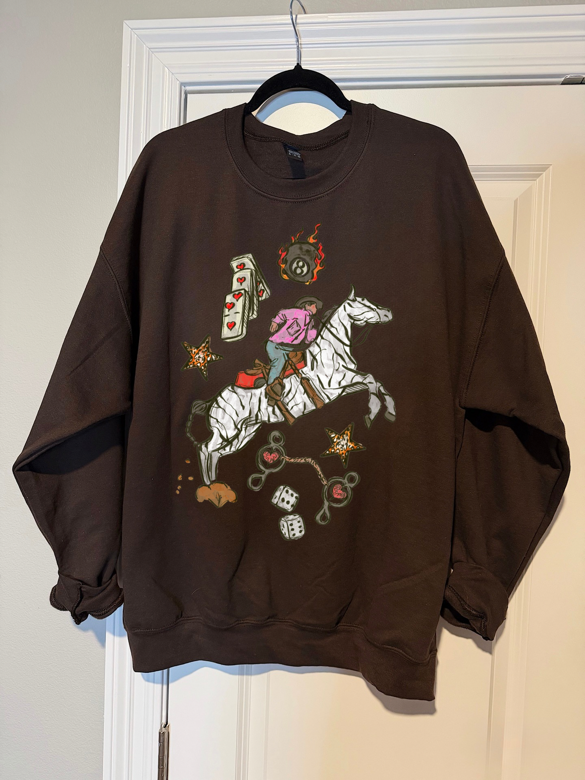 Wild Card Cowboy Crewneck