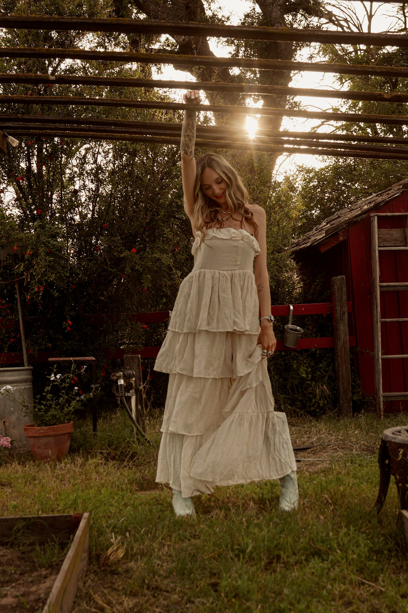 The Cadence Prairie Dress