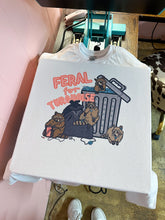 Load image into Gallery viewer, Feral for Turquoise TEE or CREWNECK
