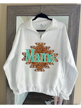 Load image into Gallery viewer, Western Mama Quarter Zip
