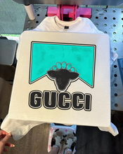 Load image into Gallery viewer, Turquoise G TEE or CREWNECK
