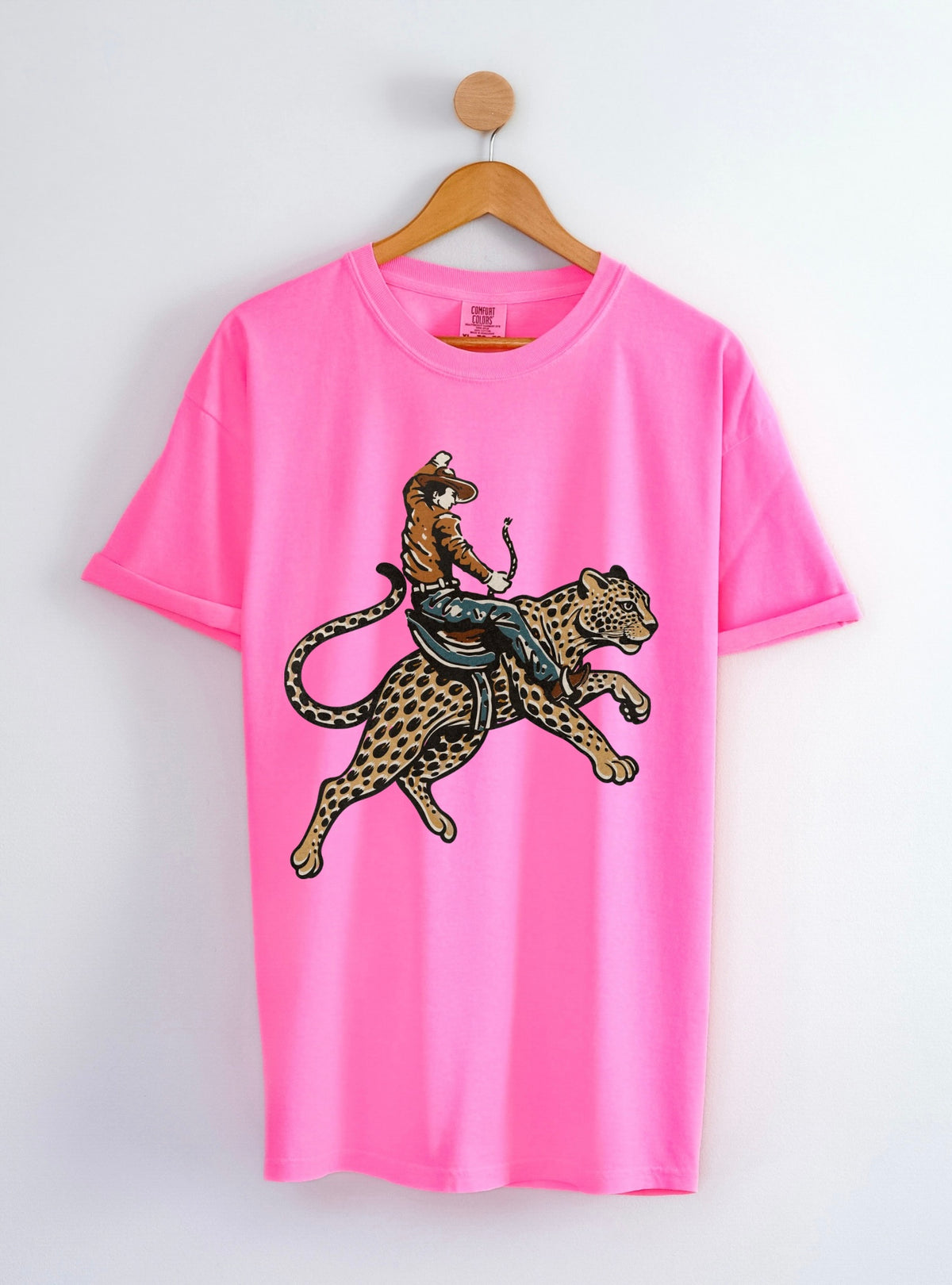 Cowboy Jaguar COMFORT COLORS TEE