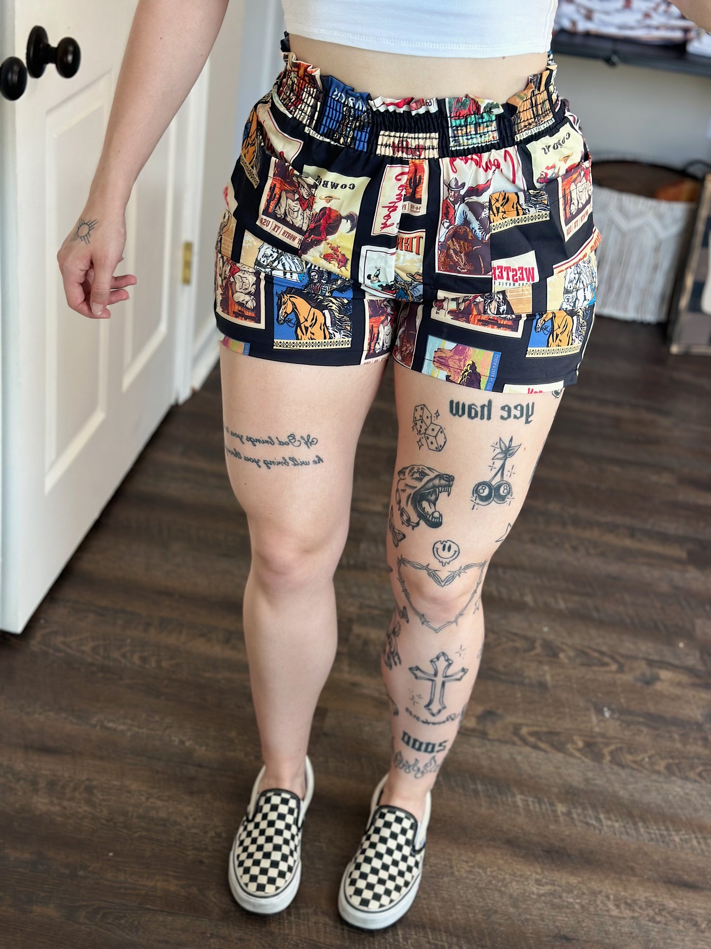 Vintage Rodeo Poster Shorts