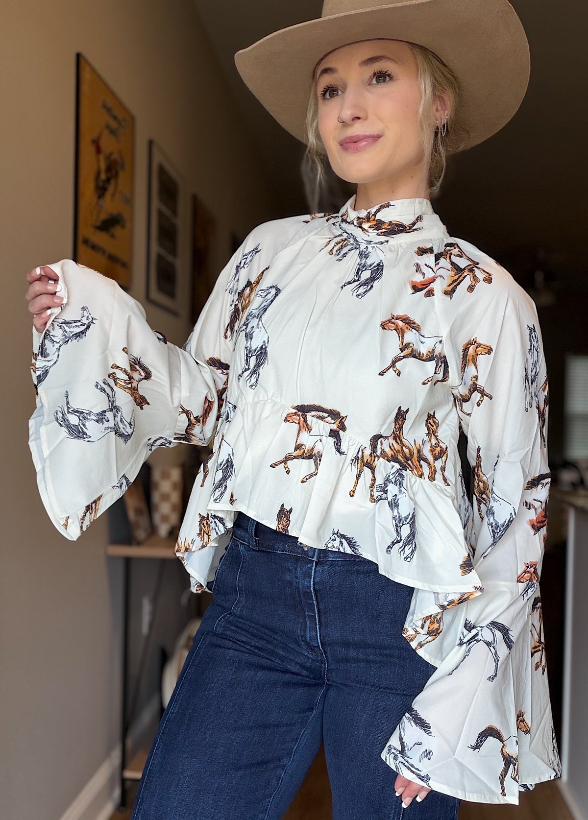 The Western Whimsy Top