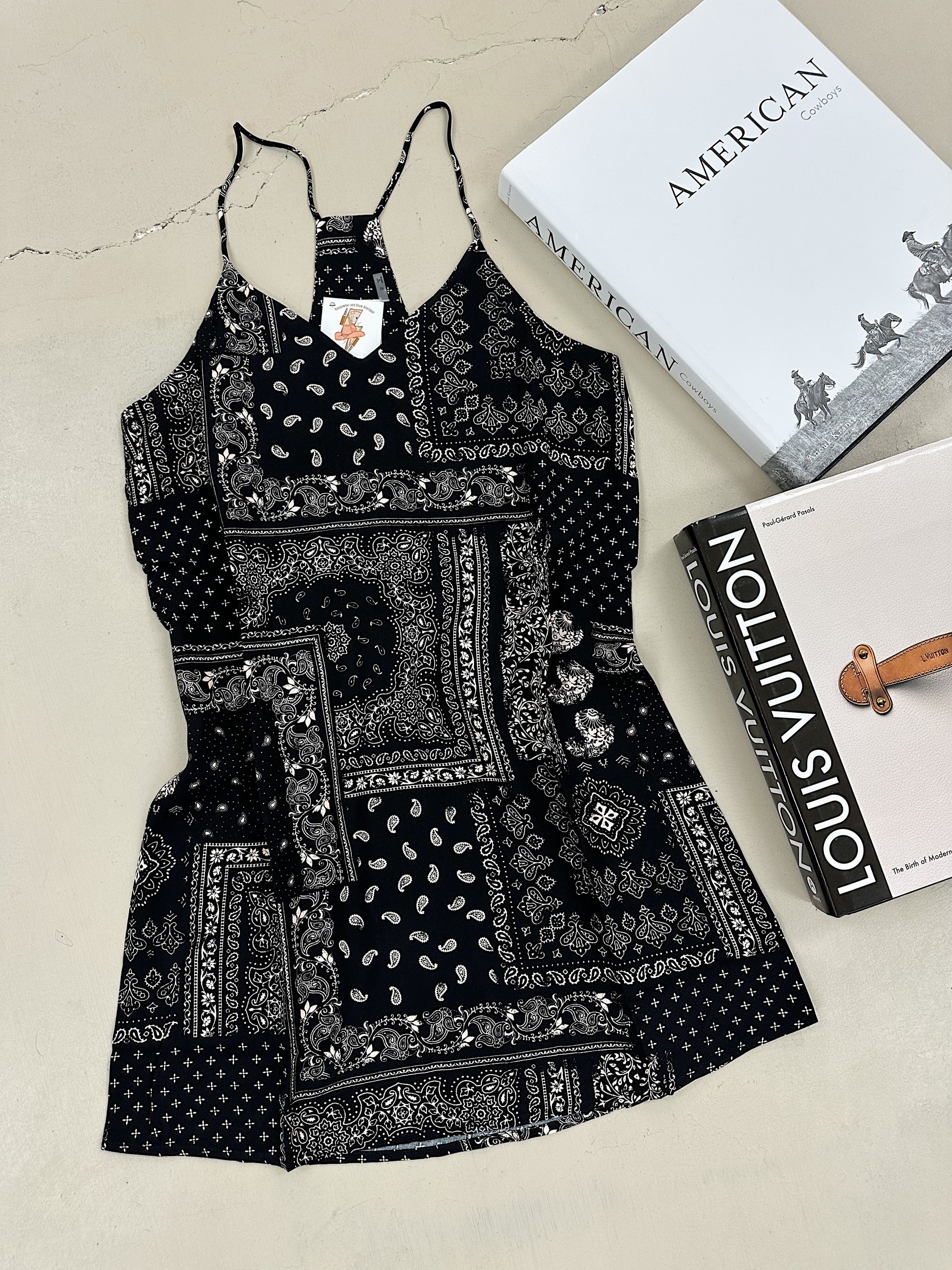 The Bandana Dress – Gunpowder and Glam Boutique
