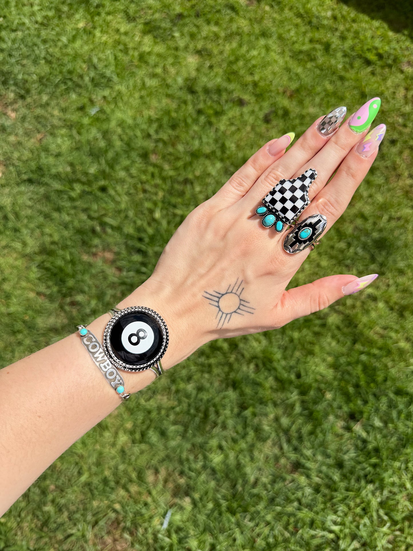8 Ball Cuff