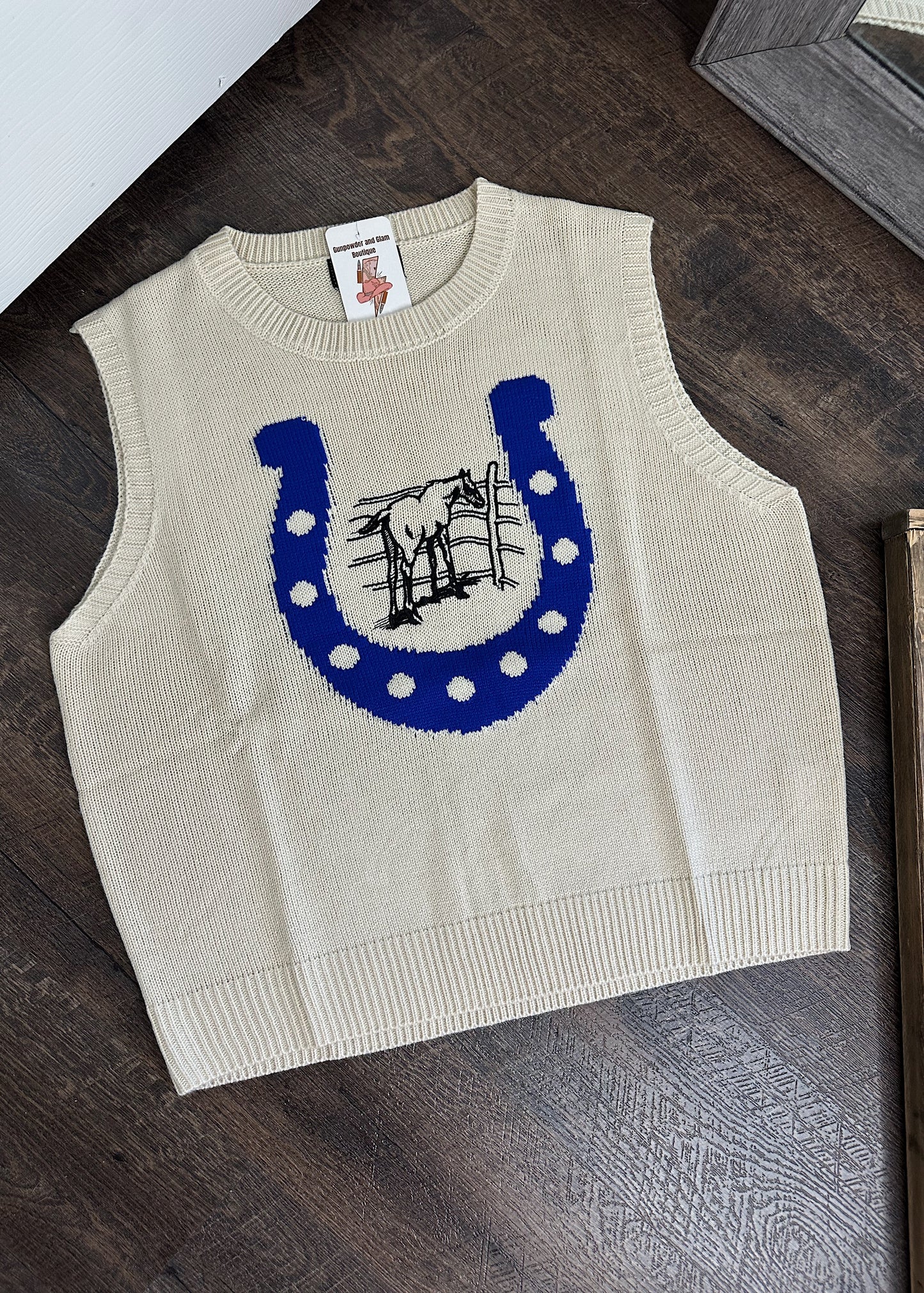 The Stay Lucky Sweater Vest