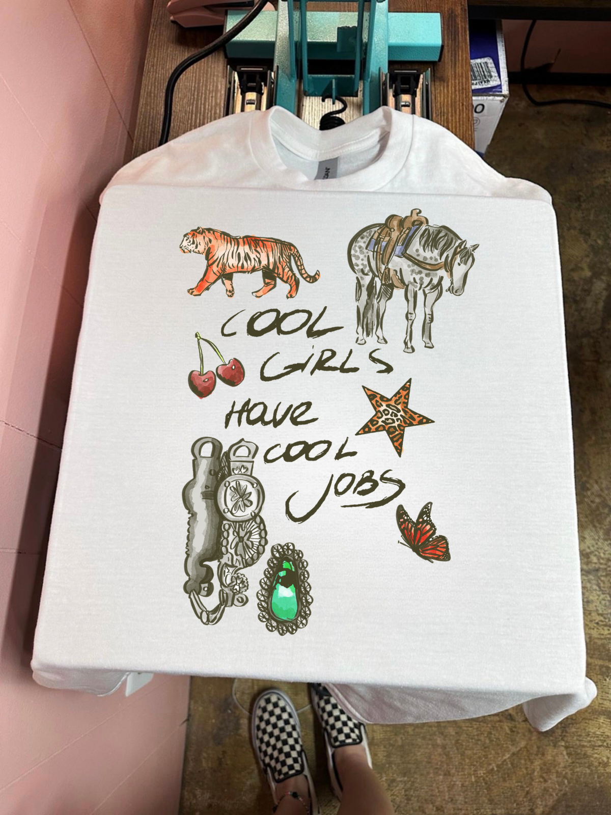 Cool Girls, Cool Jobs TEE or CREWNECK