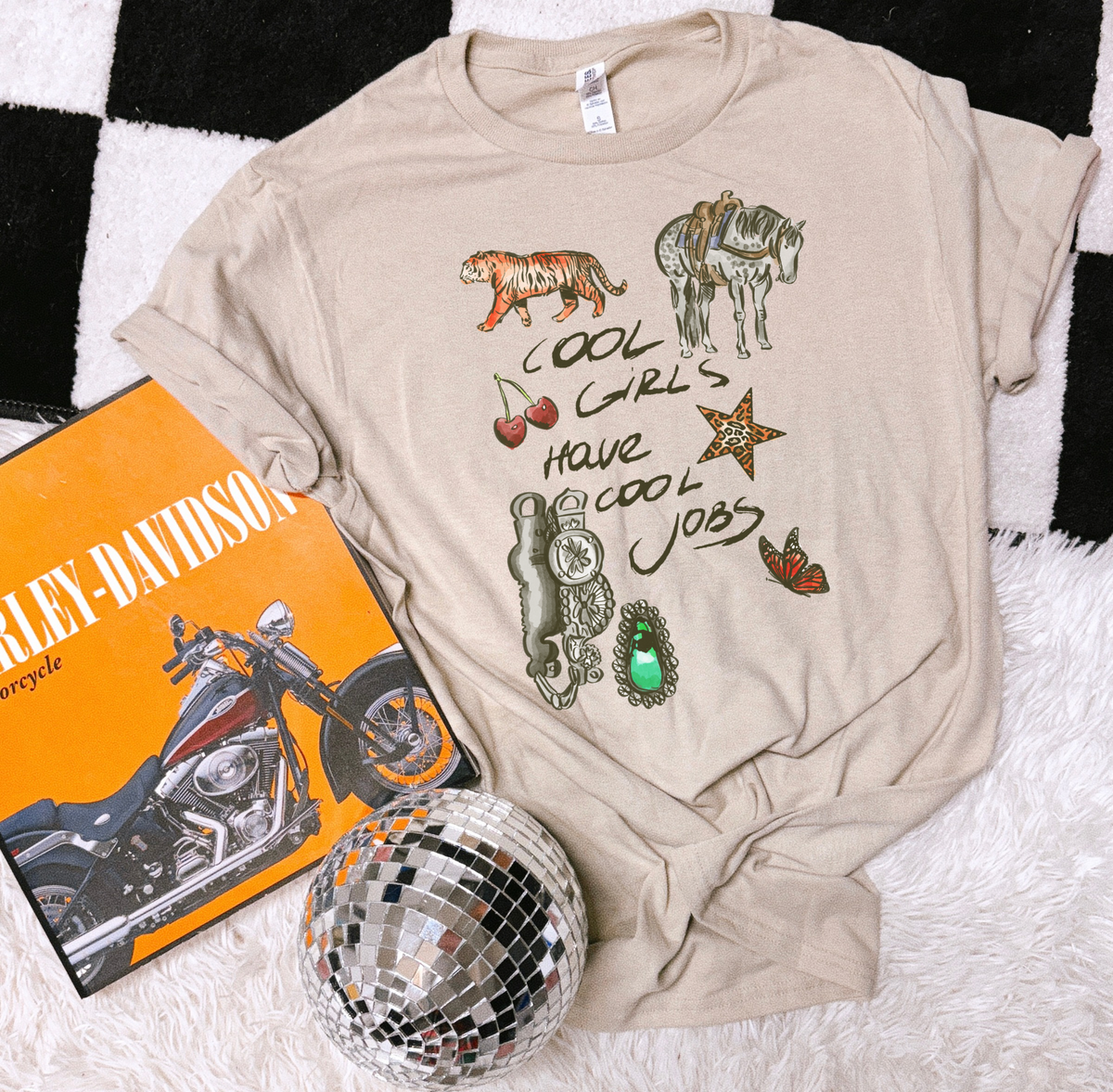 Cool Girls, Cool Jobs TEE or CREWNECK