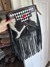 Load image into Gallery viewer, Checkered Cherry Purse

