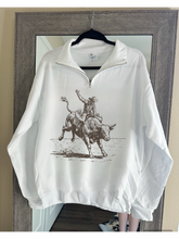 Load image into Gallery viewer, Vintage Bull Rider Quarter Zip
