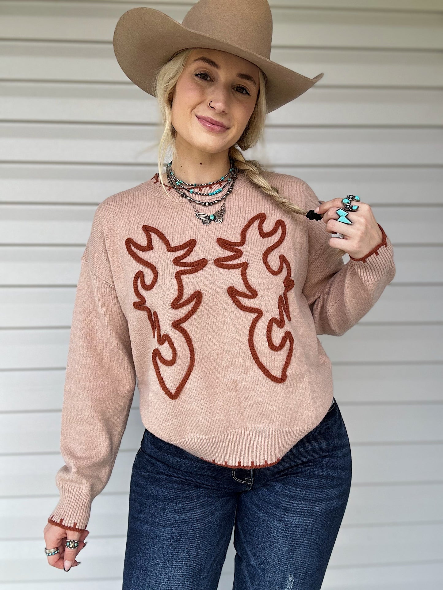 The Boot Stitch Sweater