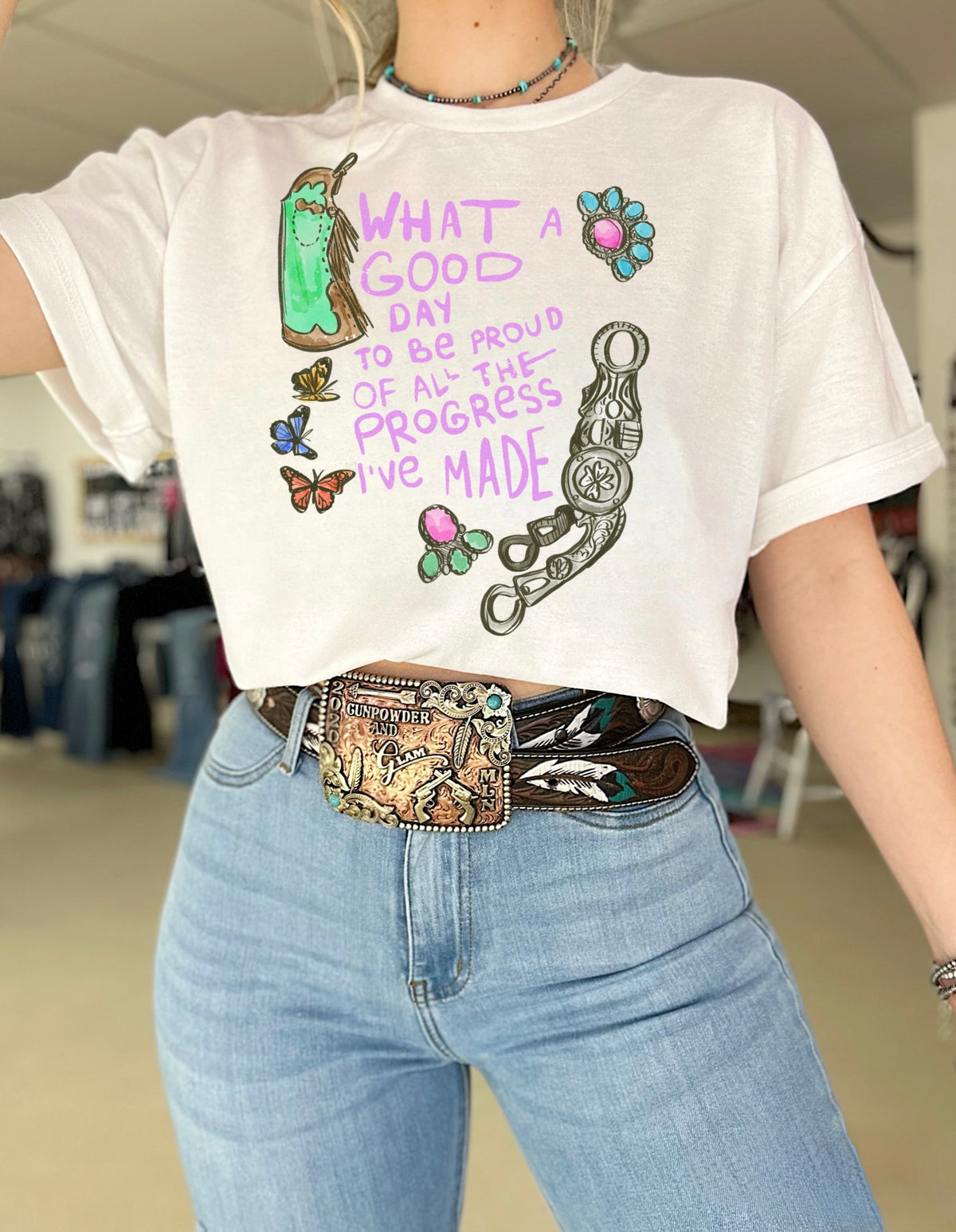 What A Good Day TEE or CREWNECK