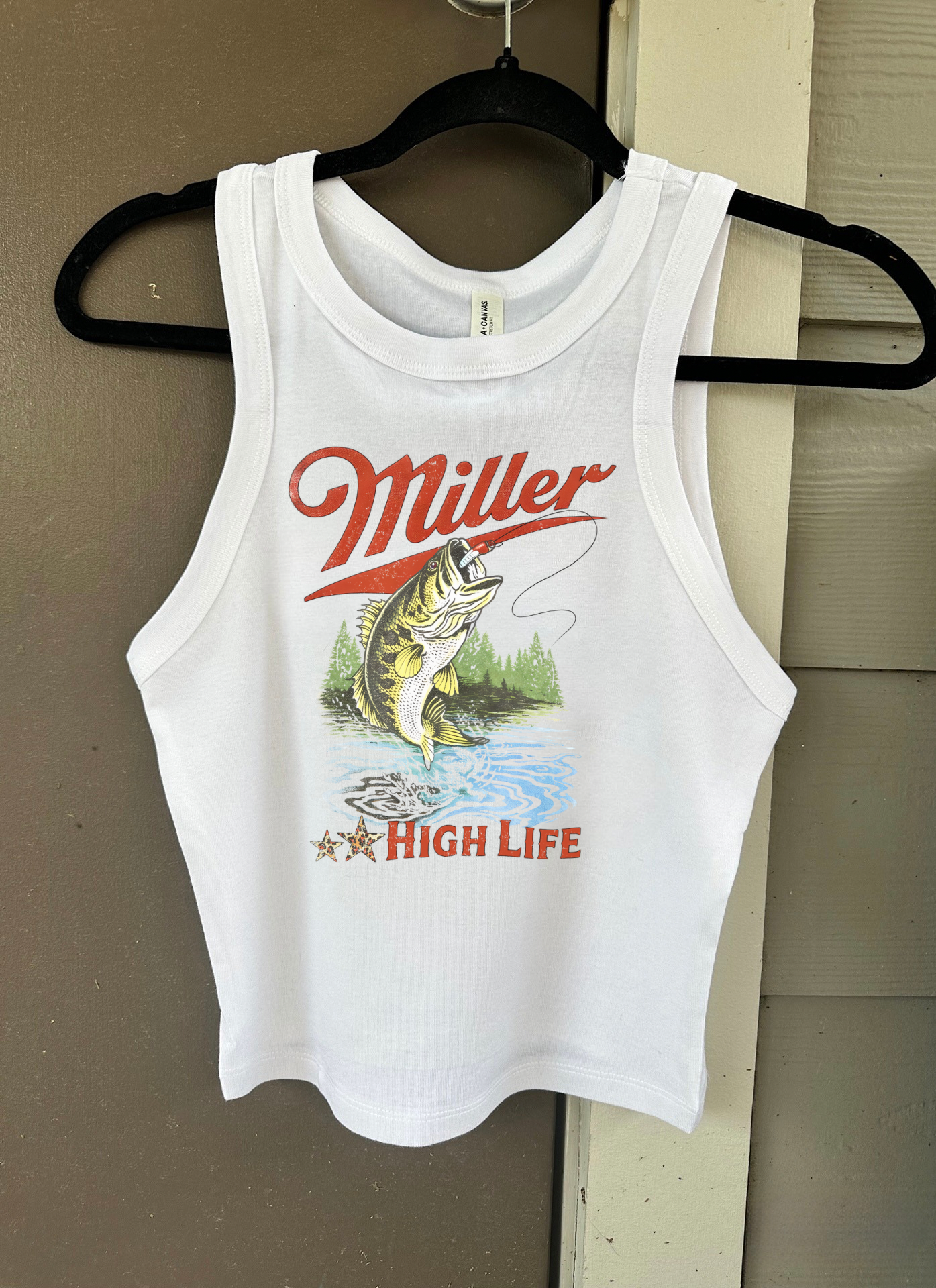 Miller High Life Cropped Tank