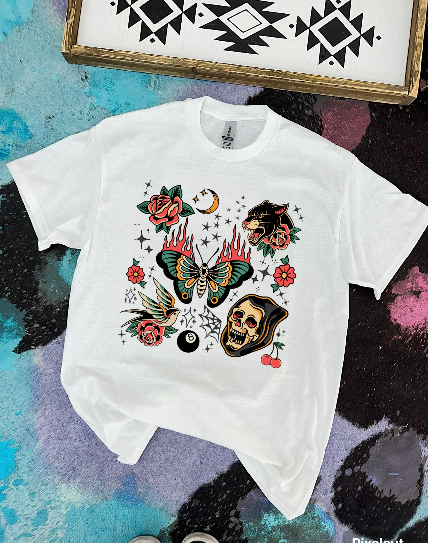 Trad Tattoo TEE or CREWNECK