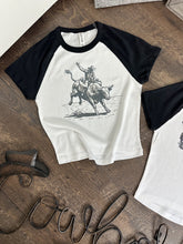 Load image into Gallery viewer, Vintage Bull Rider Baby Tee
