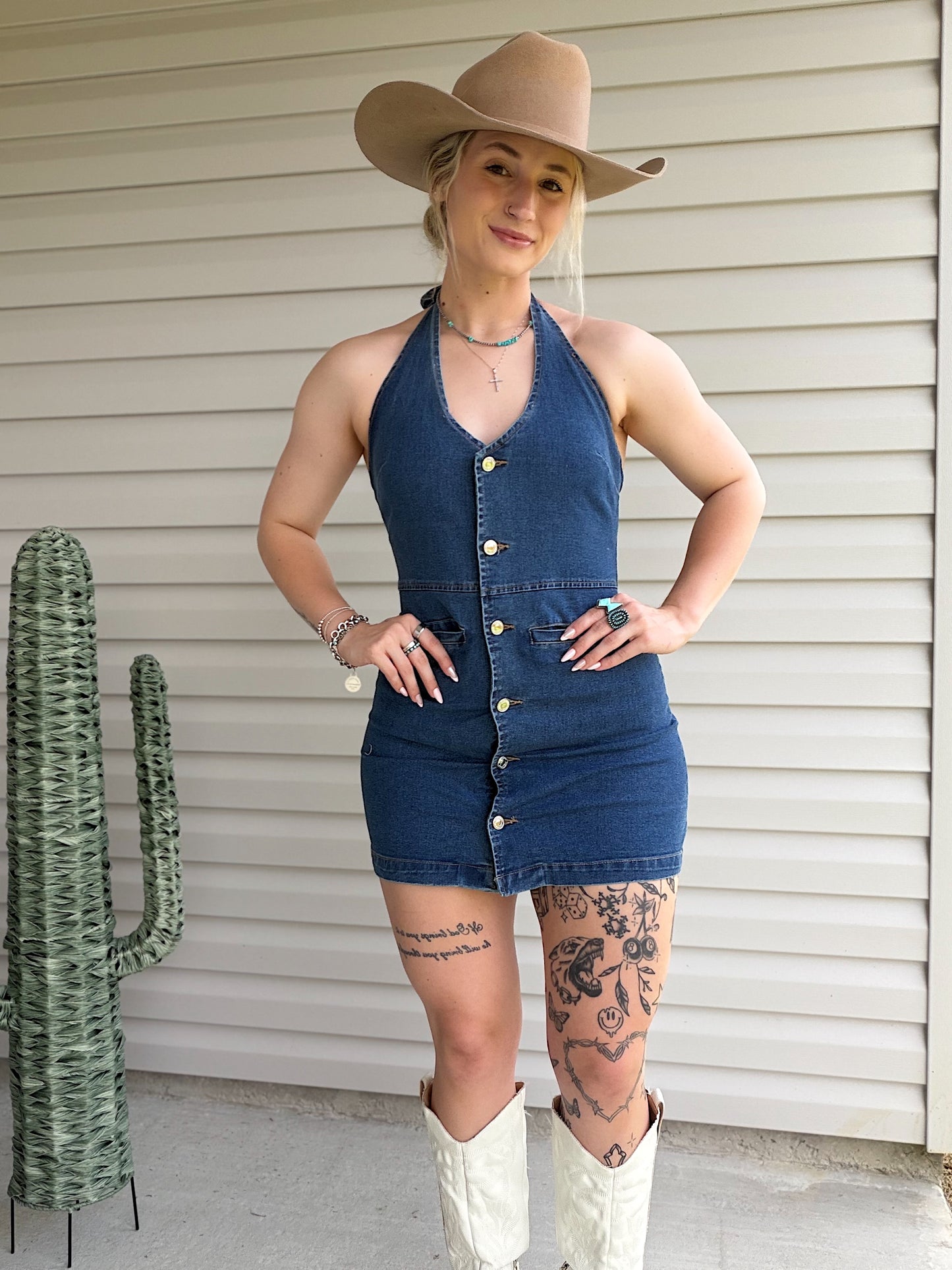 The Bluebell Denim Dress