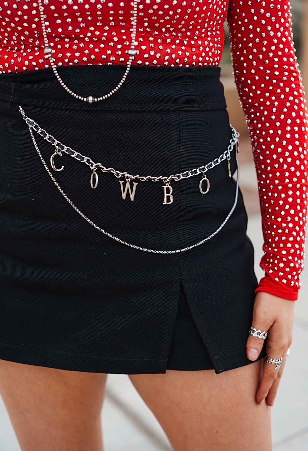 Cowboys Chain Skort