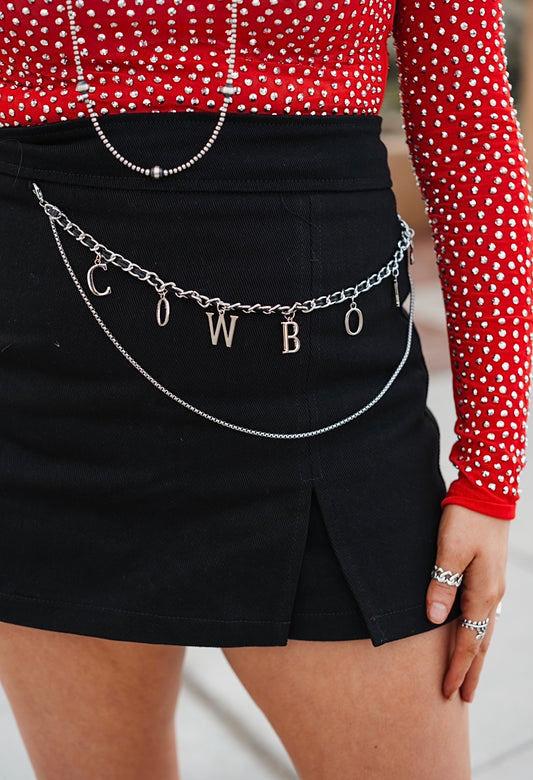 Cowboys Chain Skort