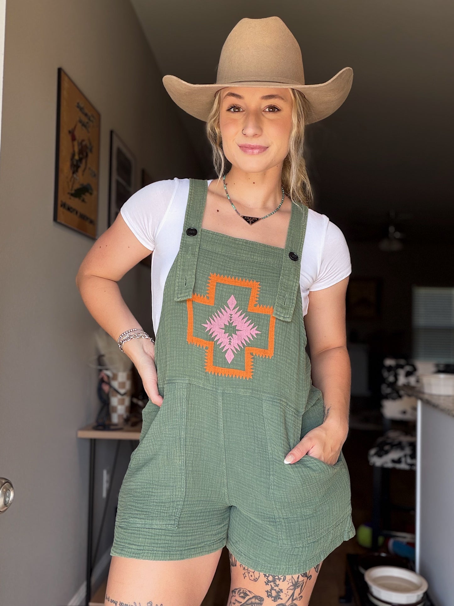 The Desert Sage Romper