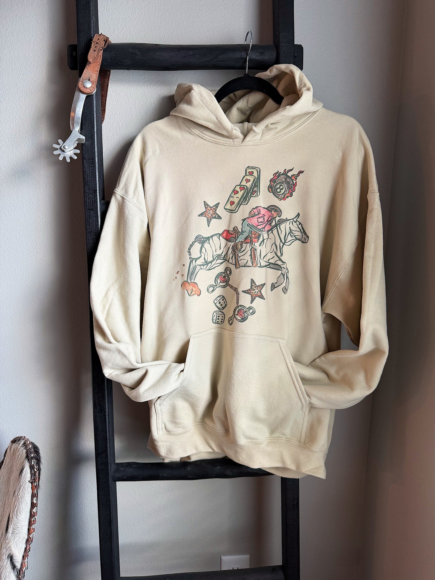 Wild Card Cowboy Hoodie