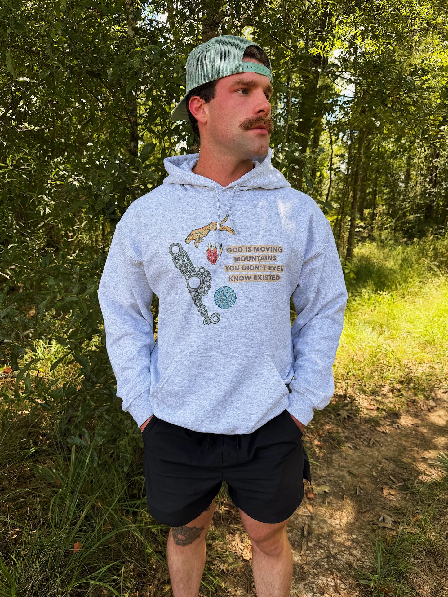 God Is Moving Mountains Hoodie