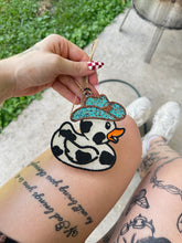 Load image into Gallery viewer, Cowboy Duck Car Freshie
