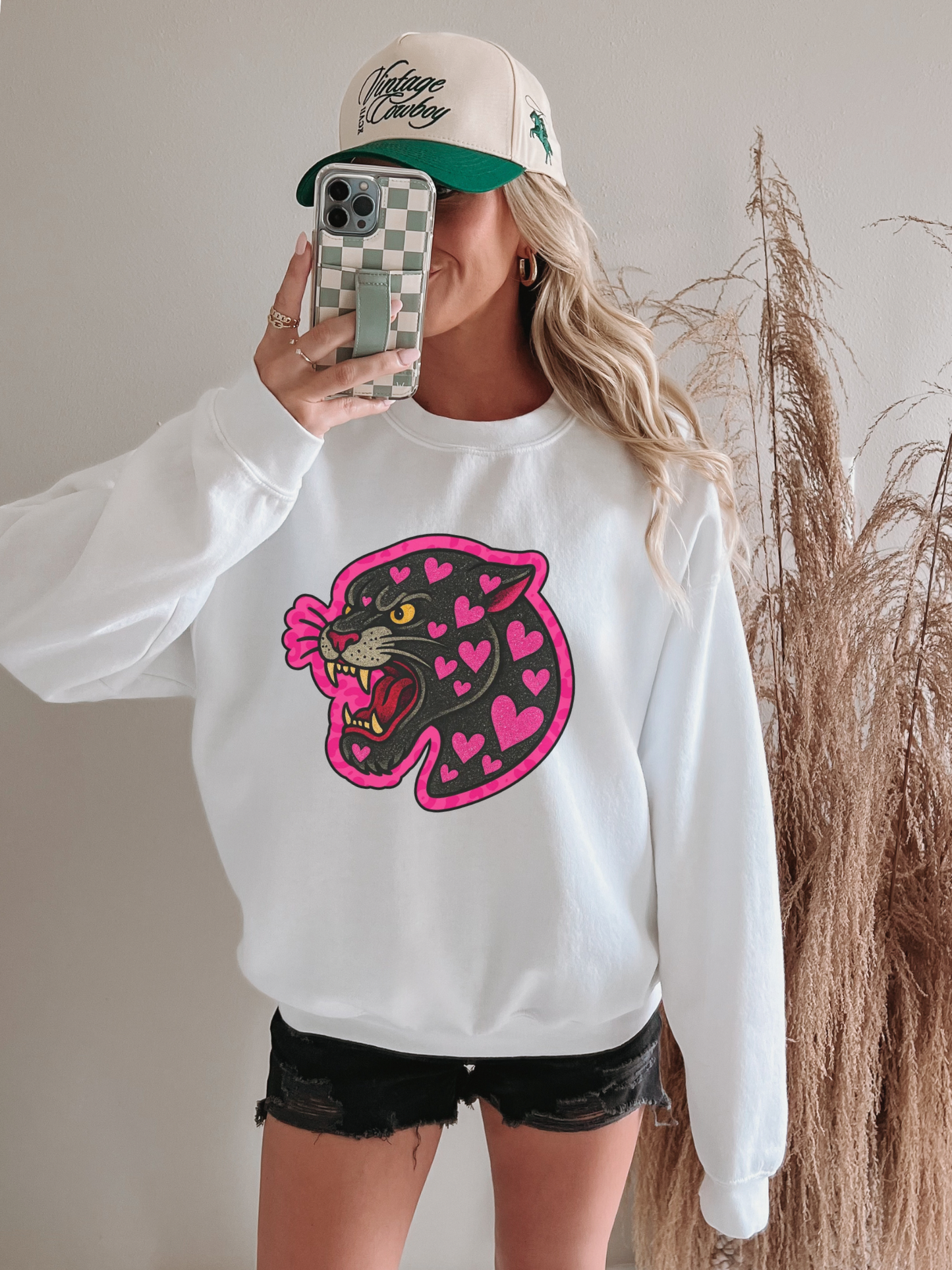 Tattoo Panther TEE or CREWNECK