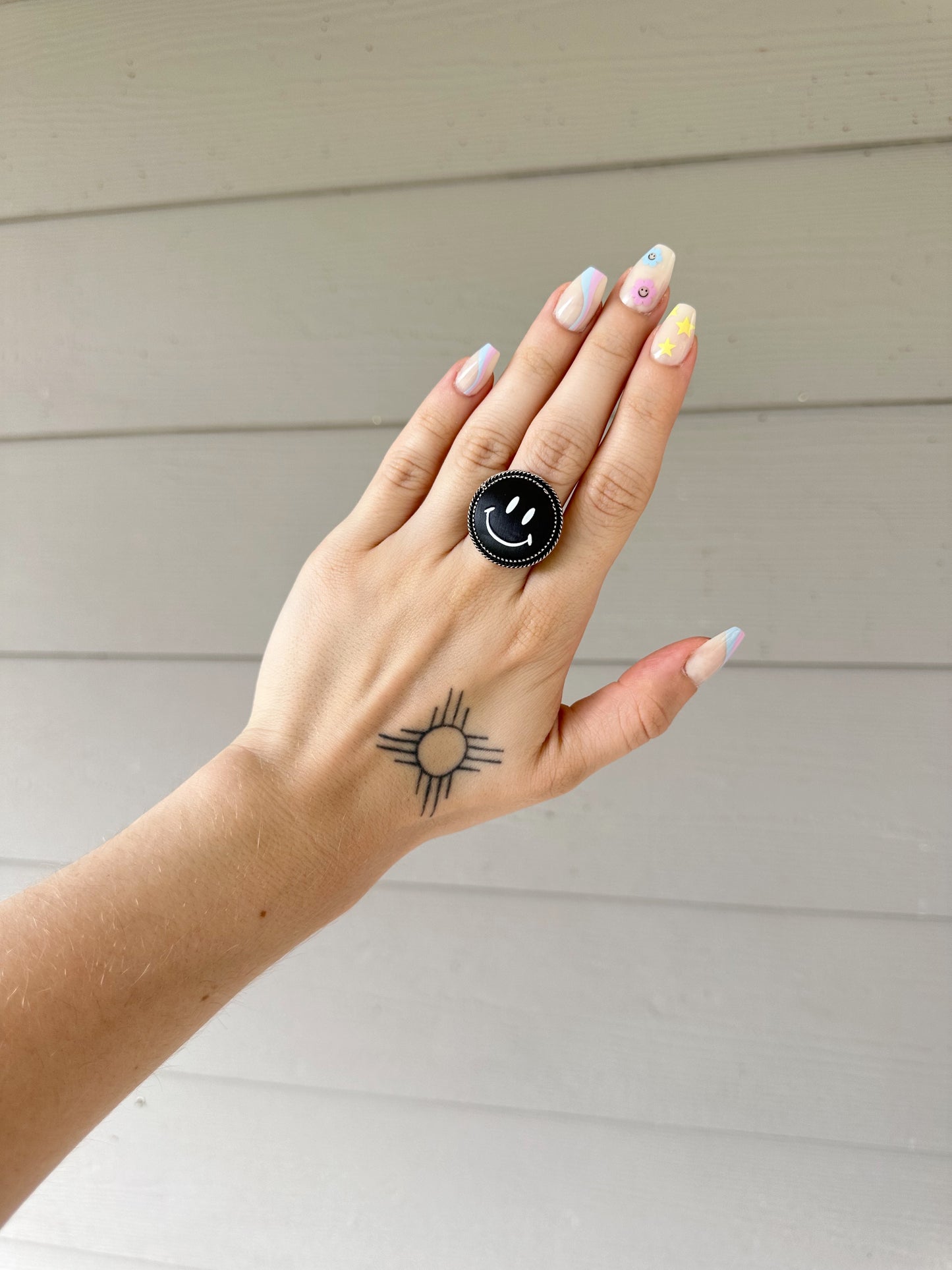 Smiley Face Ring