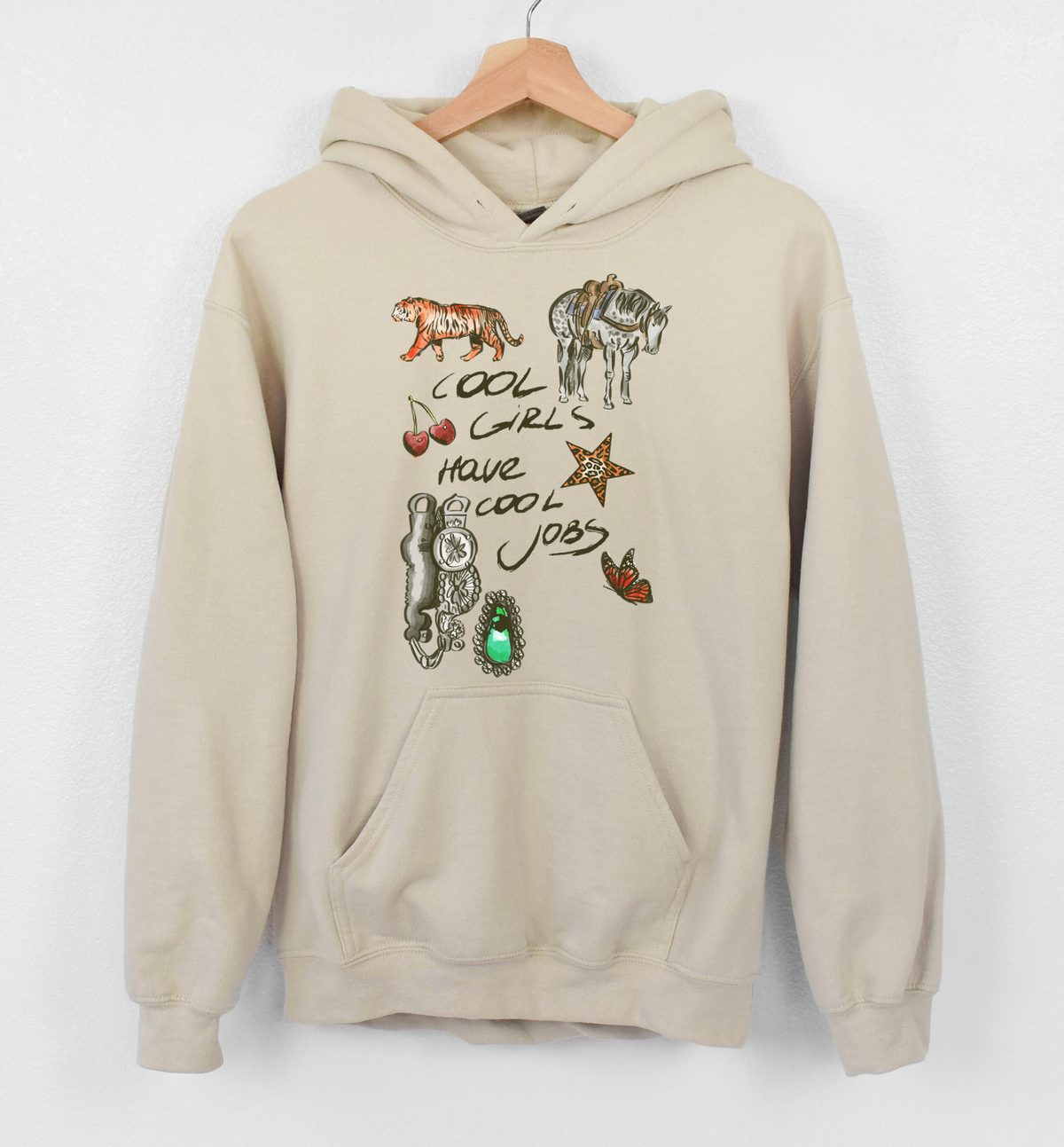 Cool Girls, Cool Jobs Hoodie