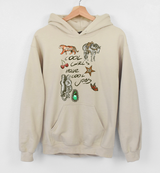 Cool Girls, Cool Jobs Hoodie