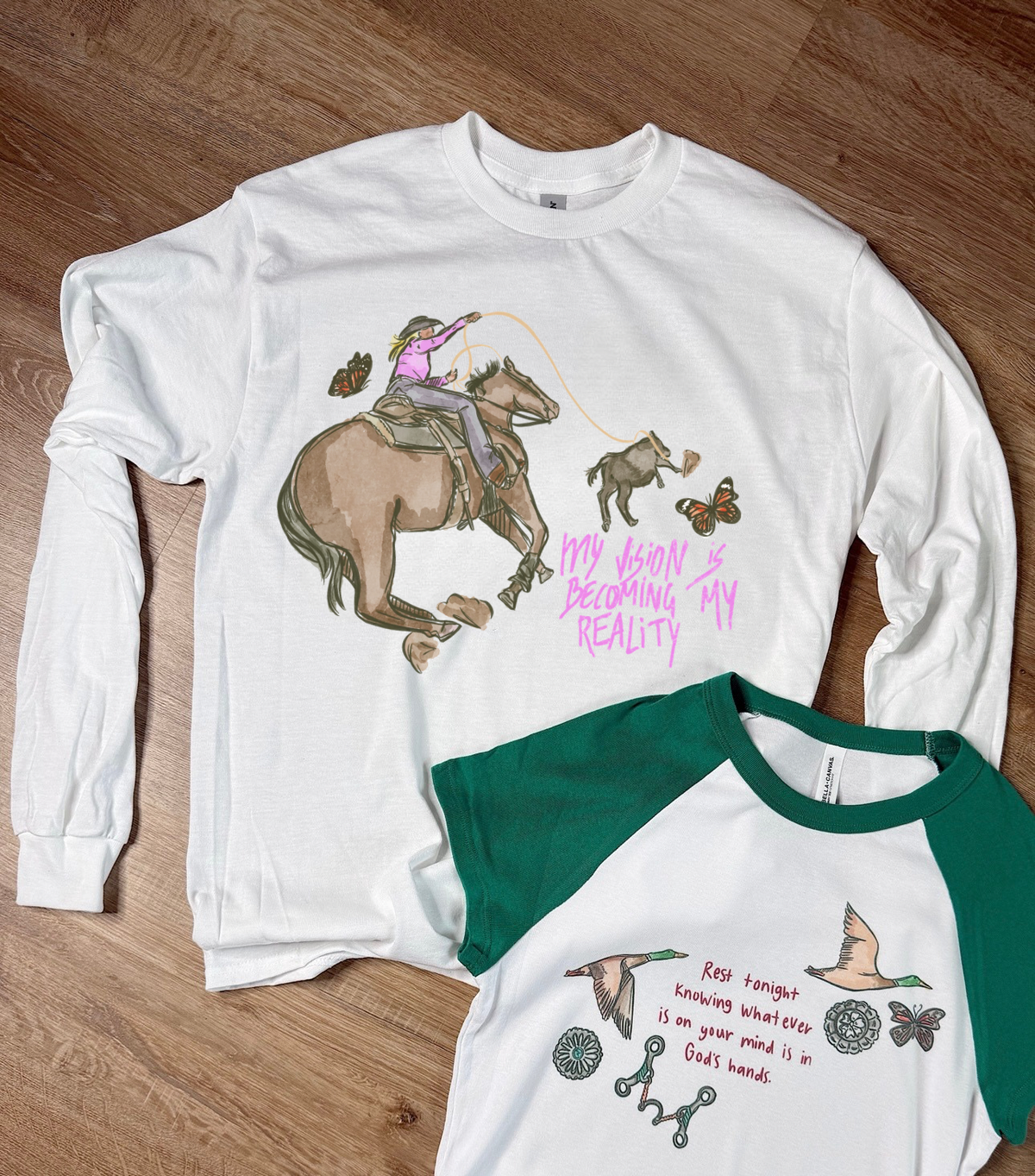 Vision To Reality Long Sleeve Tee