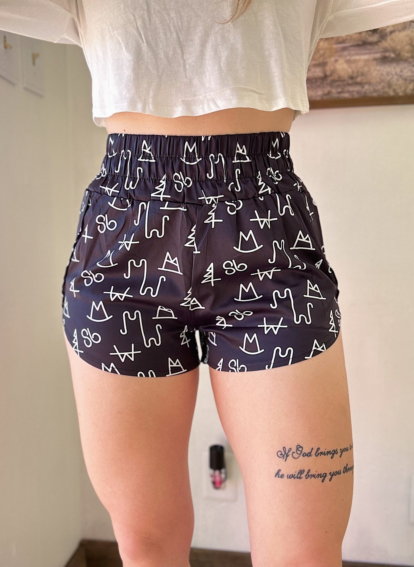 Cattle Brand Shorts
