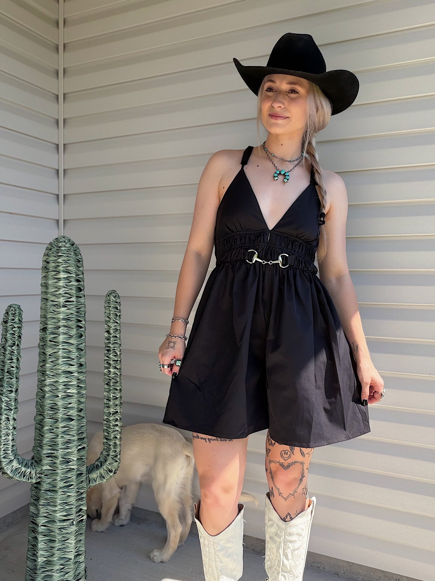 The Midnight Rider Romper