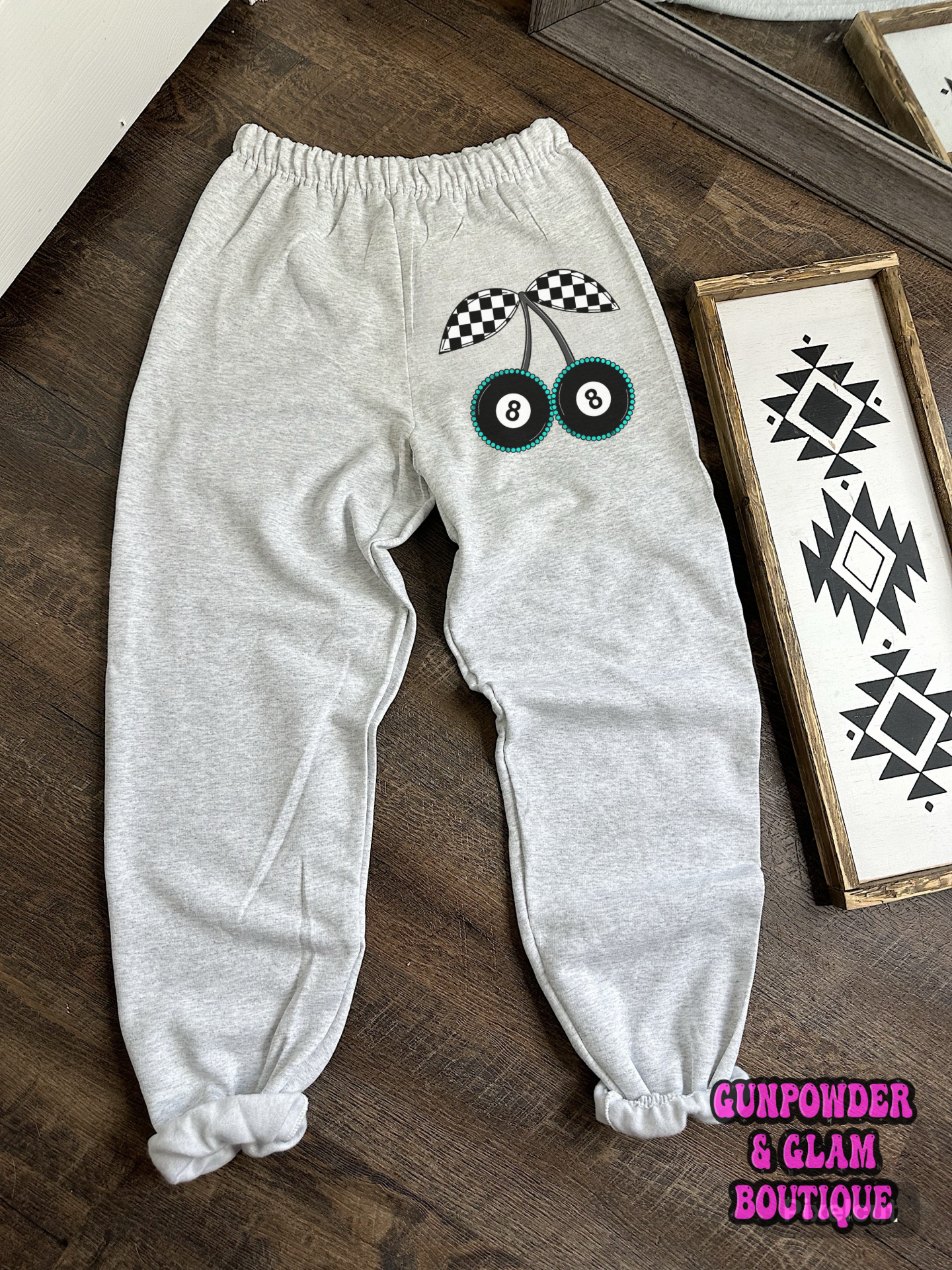 8 Ball Cherry Joggers