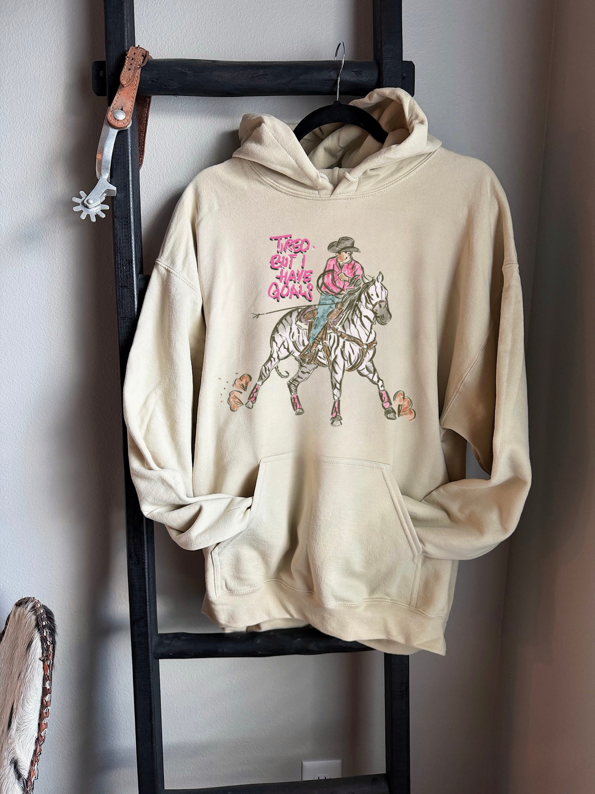 Tired But I Have Goals Hoodie