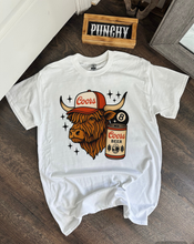 Load image into Gallery viewer, Punchy Highland TEE or CREWNECK

