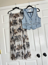 Load image into Gallery viewer, Wild West Maxi Skirt
