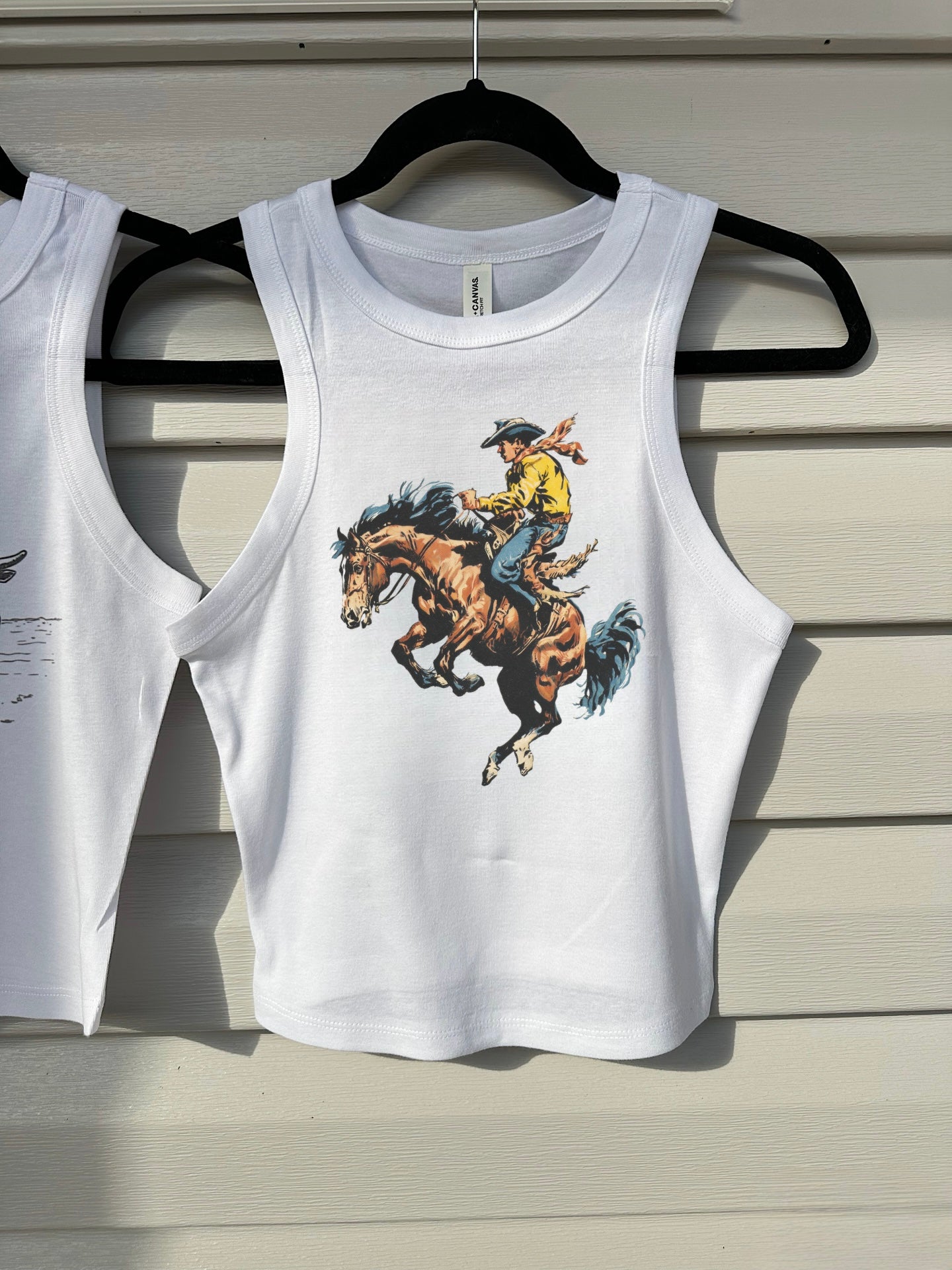Hold Your Horses Cropped Tank