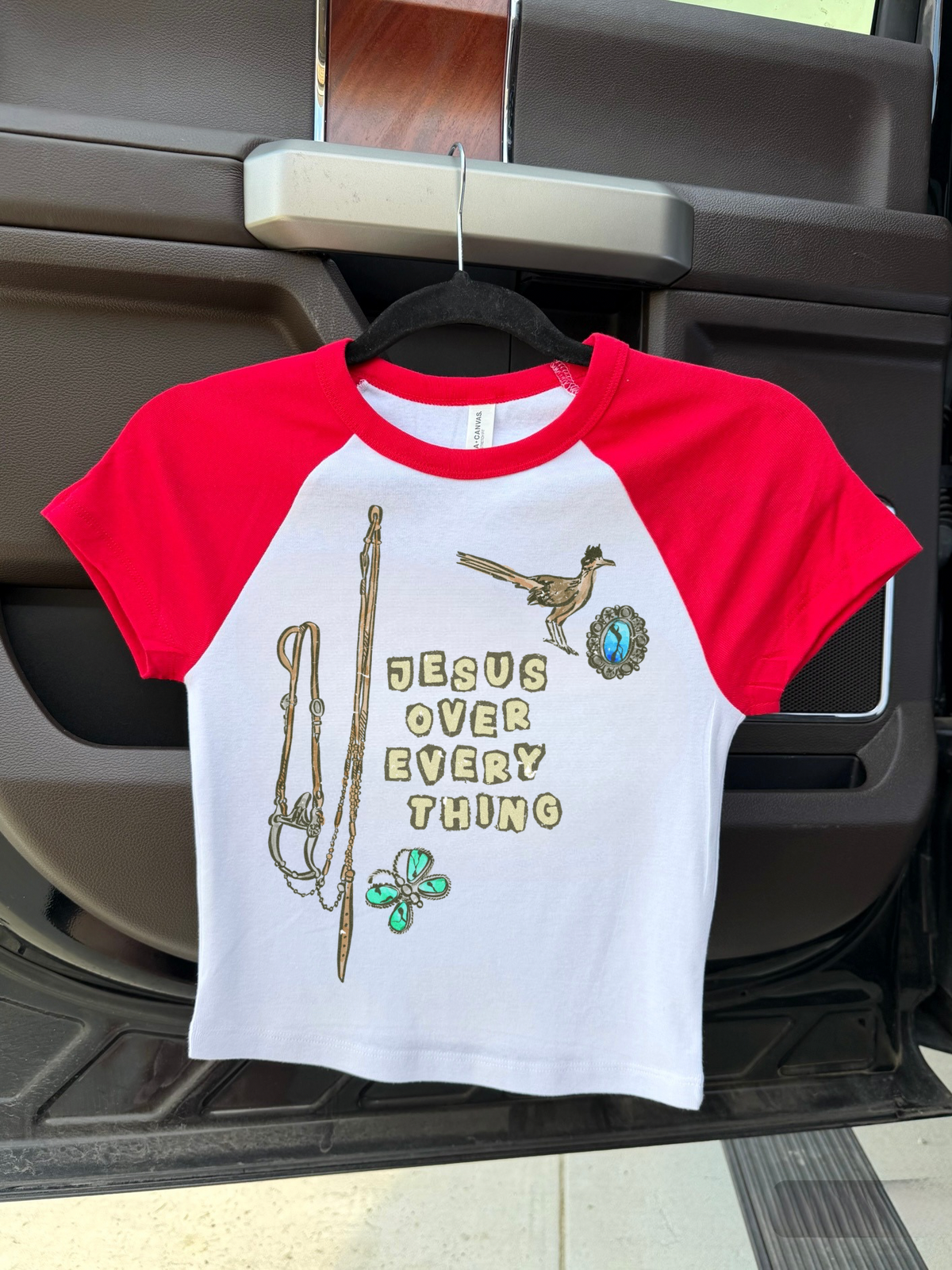 Jesus Over Everything Baby Tee