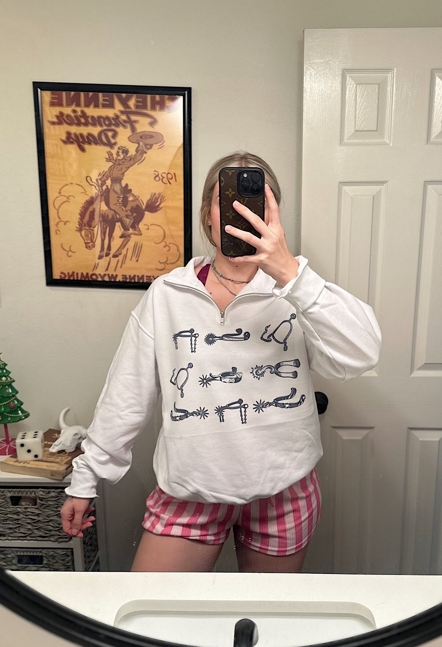 Spurs Quarter Zip