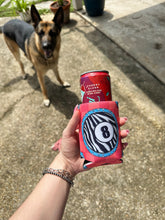 Load image into Gallery viewer, 8 Ball Zebra Koozie (2 sizes)
